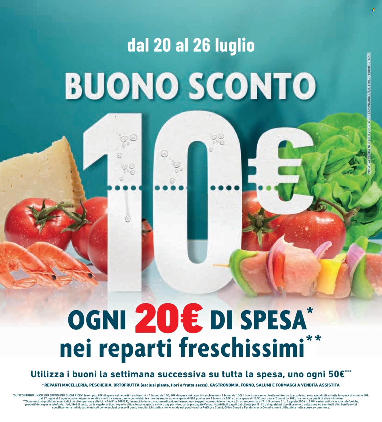 Volantino Spazio Conad - 24/7/2026 - 6/8/2026. Pagina 2