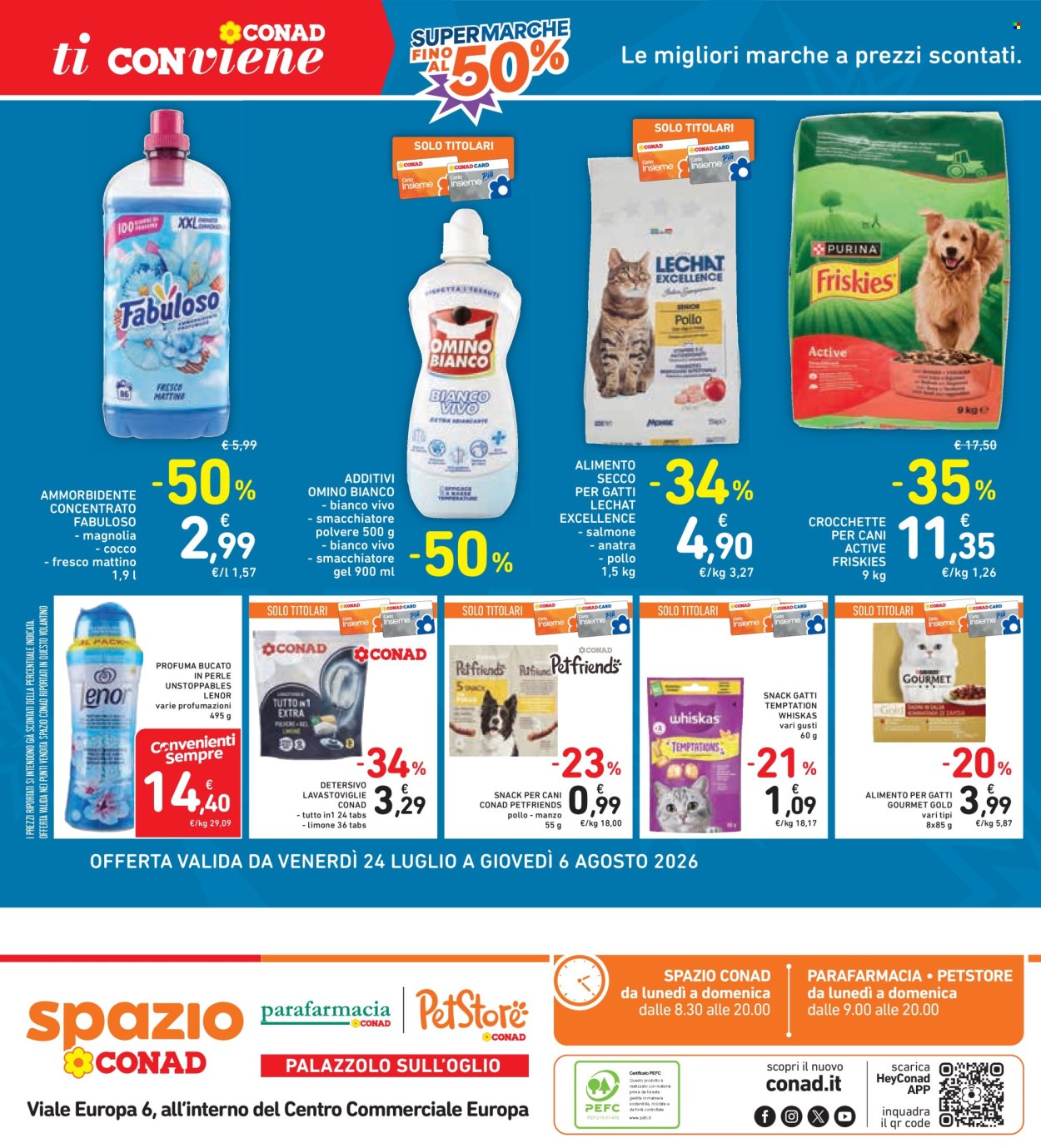 Volantino Spazio Conad - 24/7/2026 - 6/8/2026. Pagina 16
