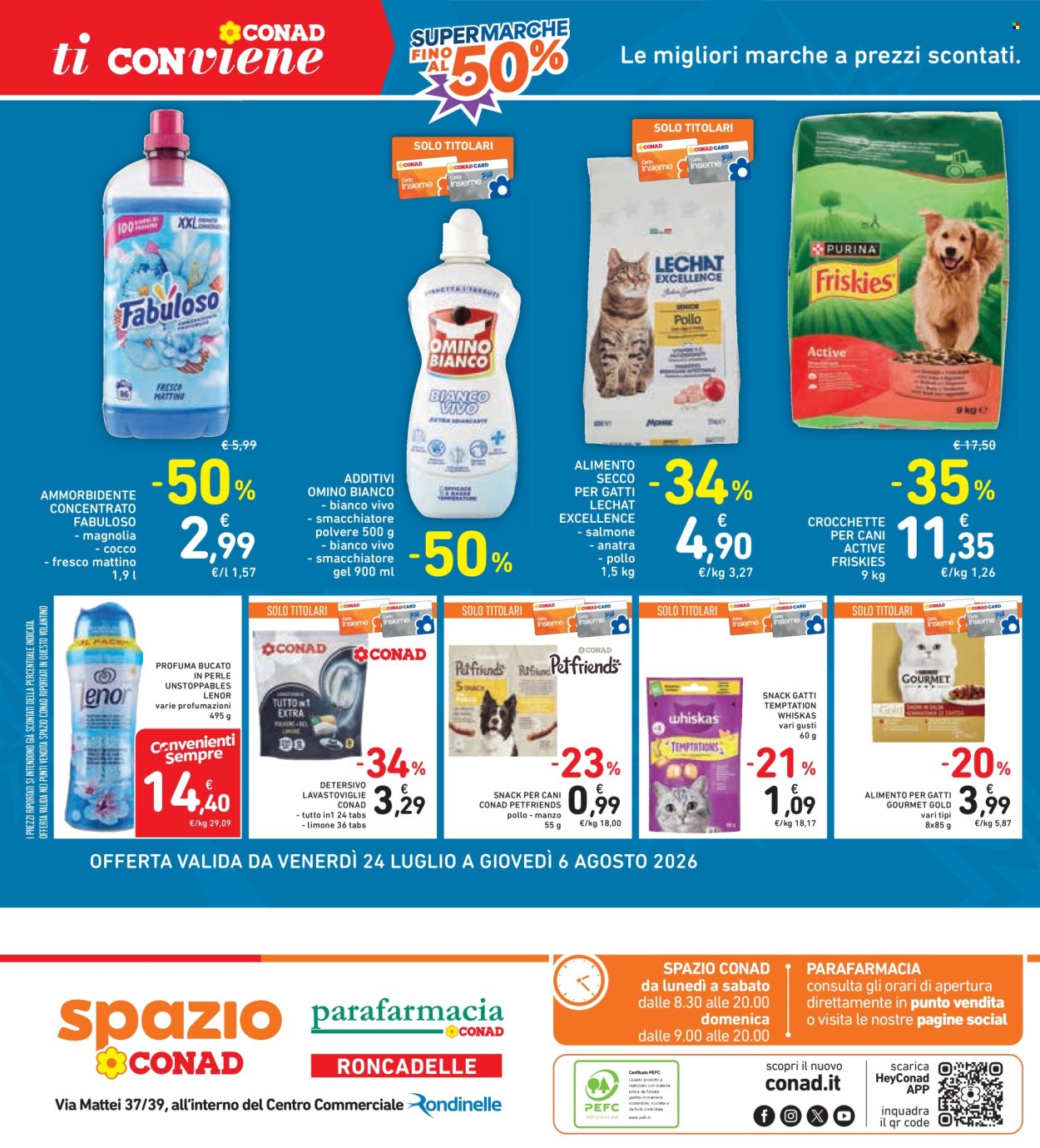 Volantino Spazio Conad - 24/7/2026 - 6/8/2026. Pagina 16