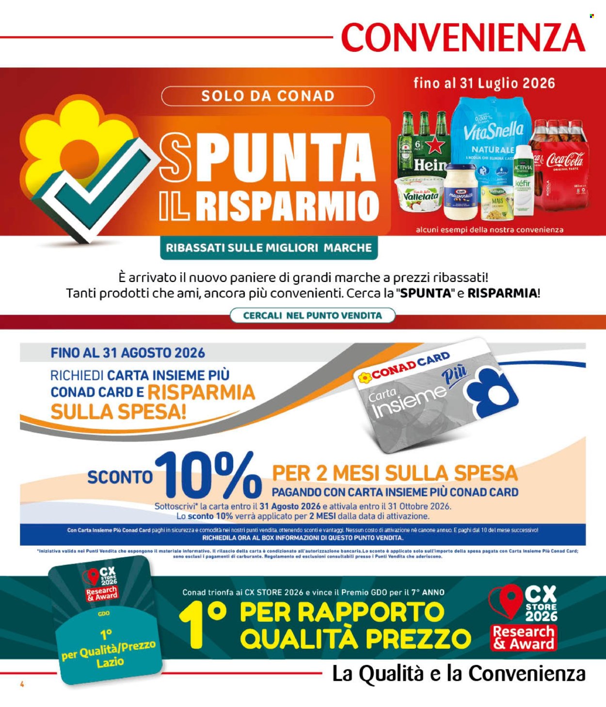 Volantino Conad - 22/7/2026 - 28/7/2026. Pagina 4