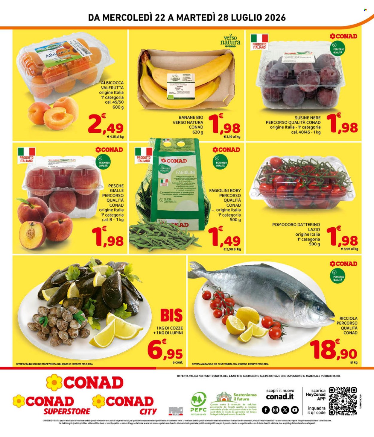 Volantino Conad - 22/7/2026 - 28/7/2026. Pagina 8