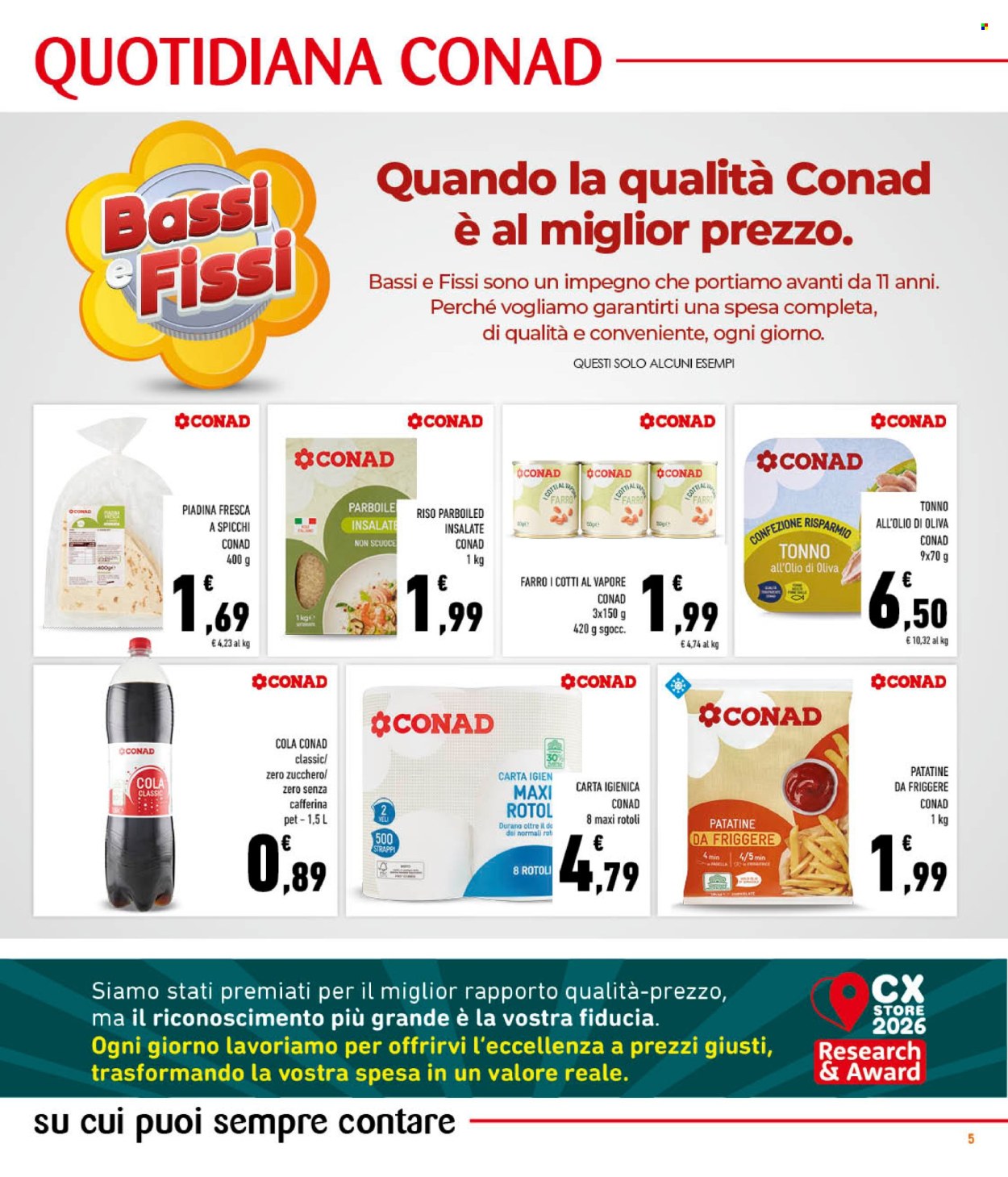 Volantino Conad - 22/7/2026 - 28/7/2026. Pagina 5