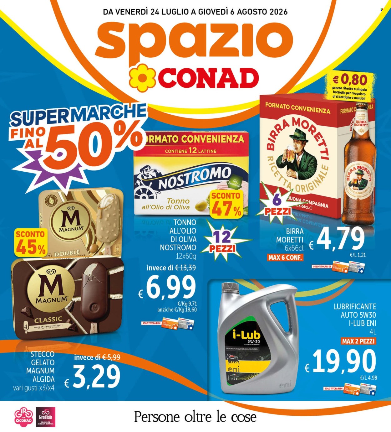 Volantino Spazio Conad - 24/7/2026 - 6/8/2026. Pagina 1