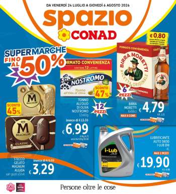 Volantino Spazio Conad - 24/7/2026 - 6/8/2026.
