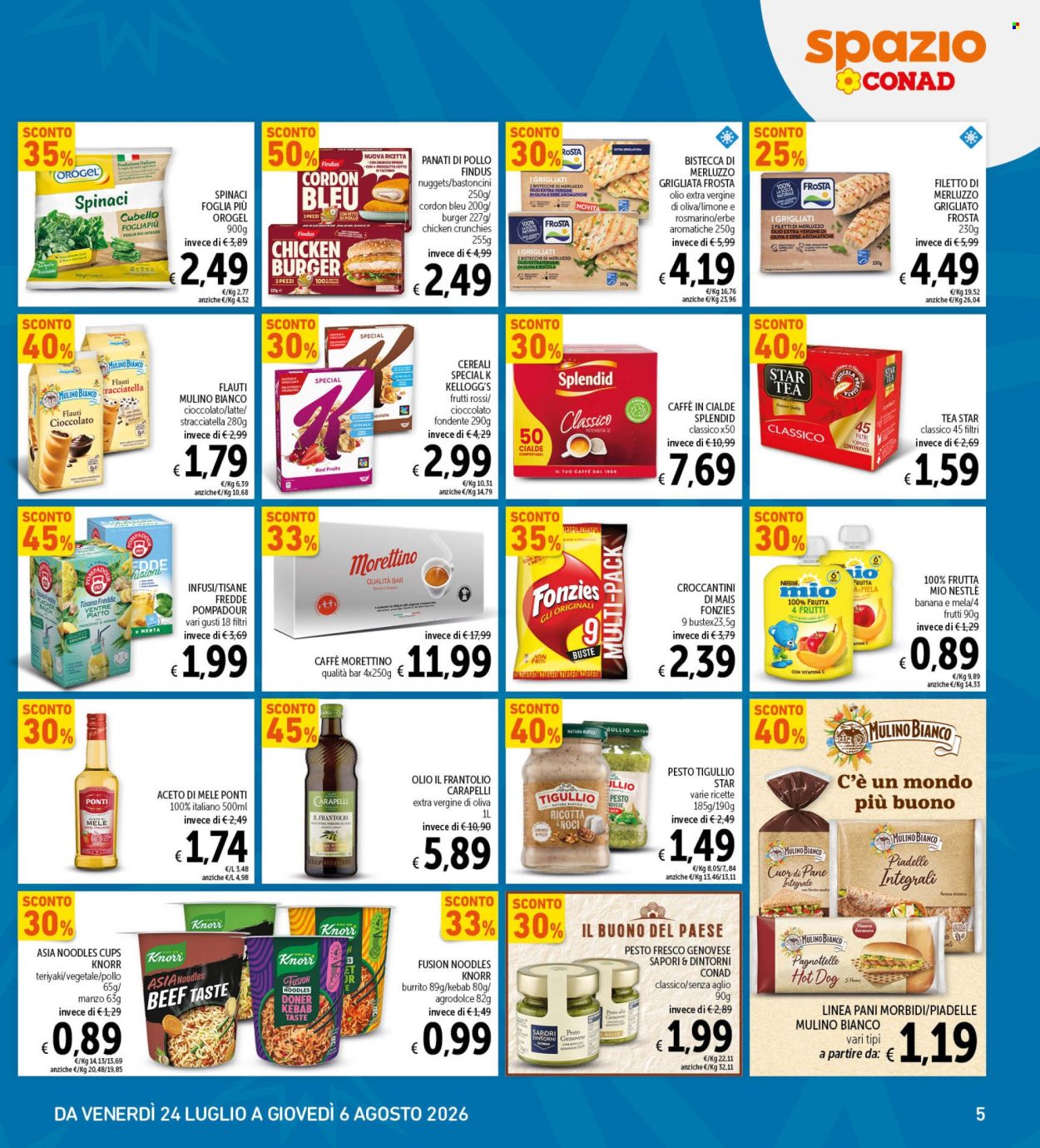 Volantino Spazio Conad - 24/7/2026 - 6/8/2026. Pagina 5