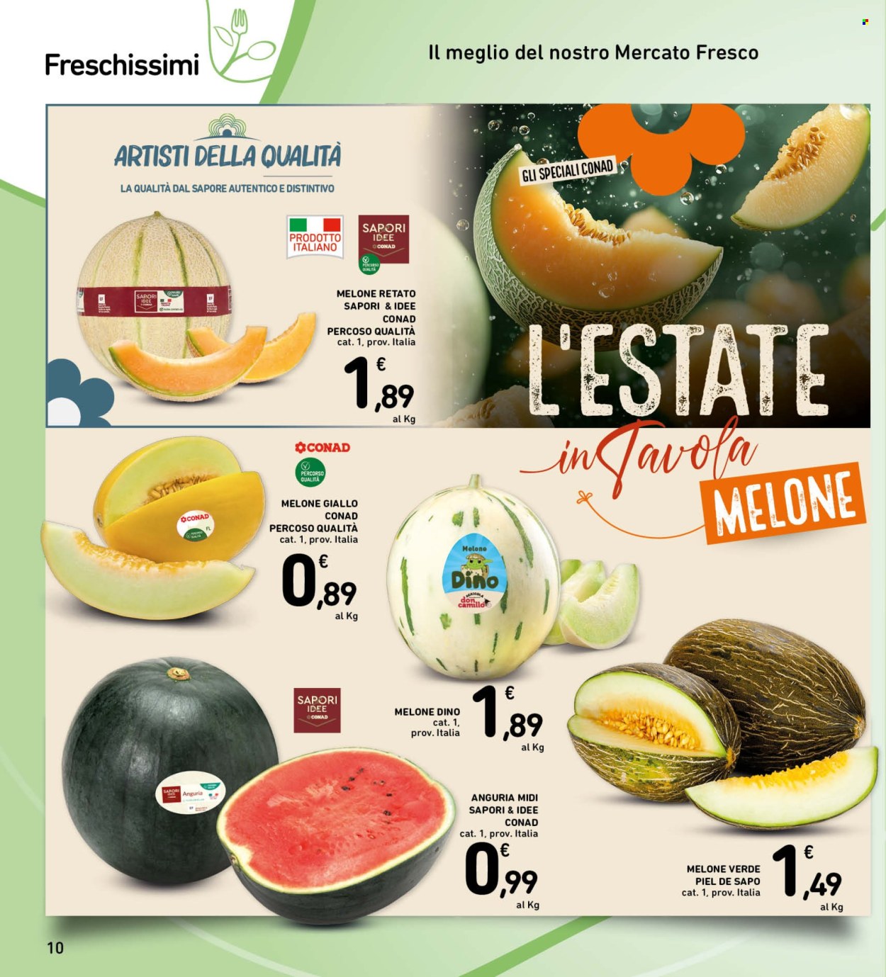 Volantino Spazio Conad - 24/7/2026 - 6/8/2026. Pagina 10