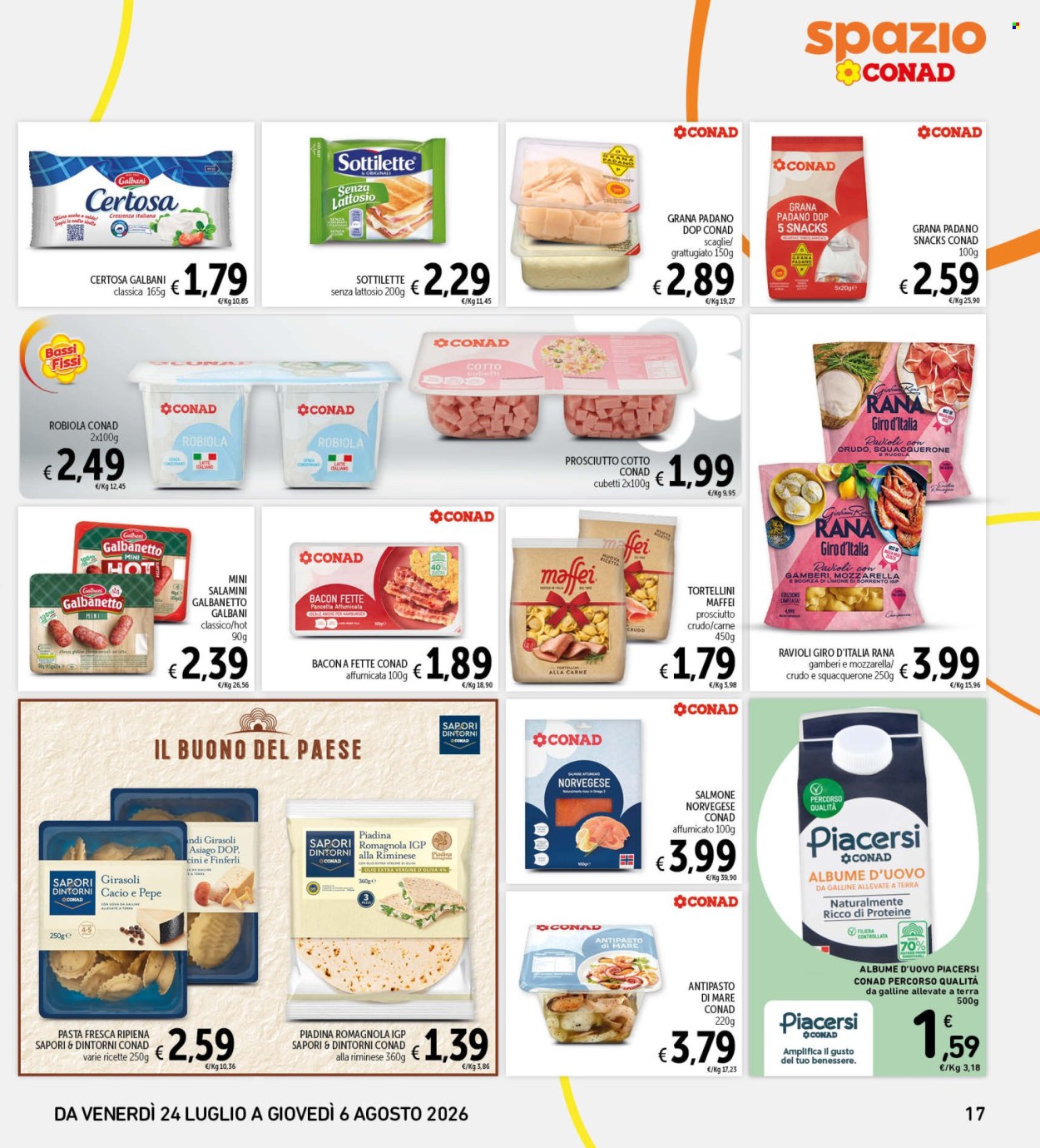 Volantino Spazio Conad - 24/7/2026 - 6/8/2026. Pagina 17