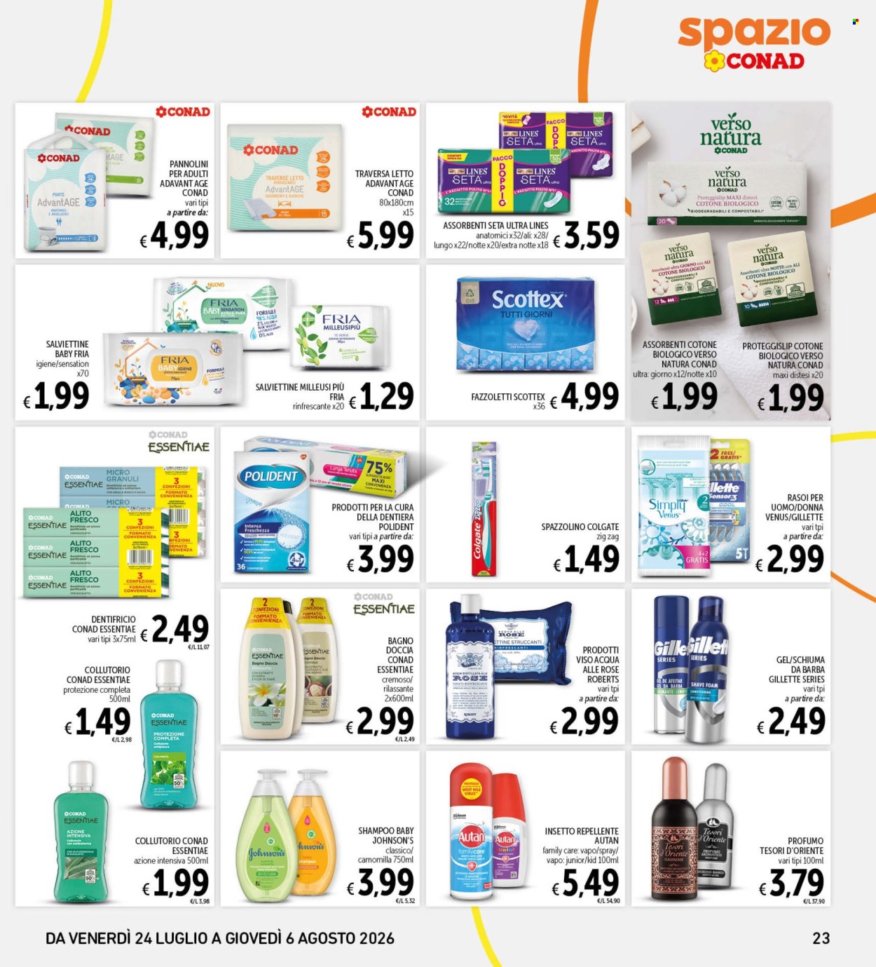 Volantino Spazio Conad - 24/7/2026 - 6/8/2026. Pagina 23