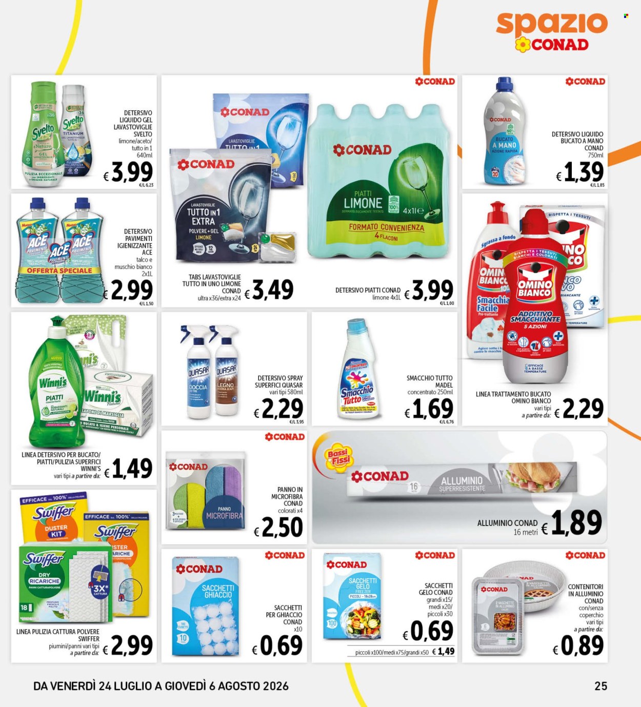 Volantino Spazio Conad - 24/7/2026 - 6/8/2026. Pagina 25