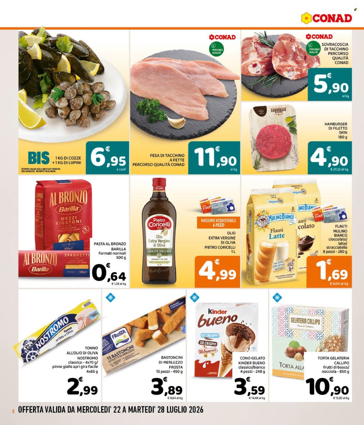 Volantino Conad - 22/7/2026 - 28/7/2026. Pagina 2
