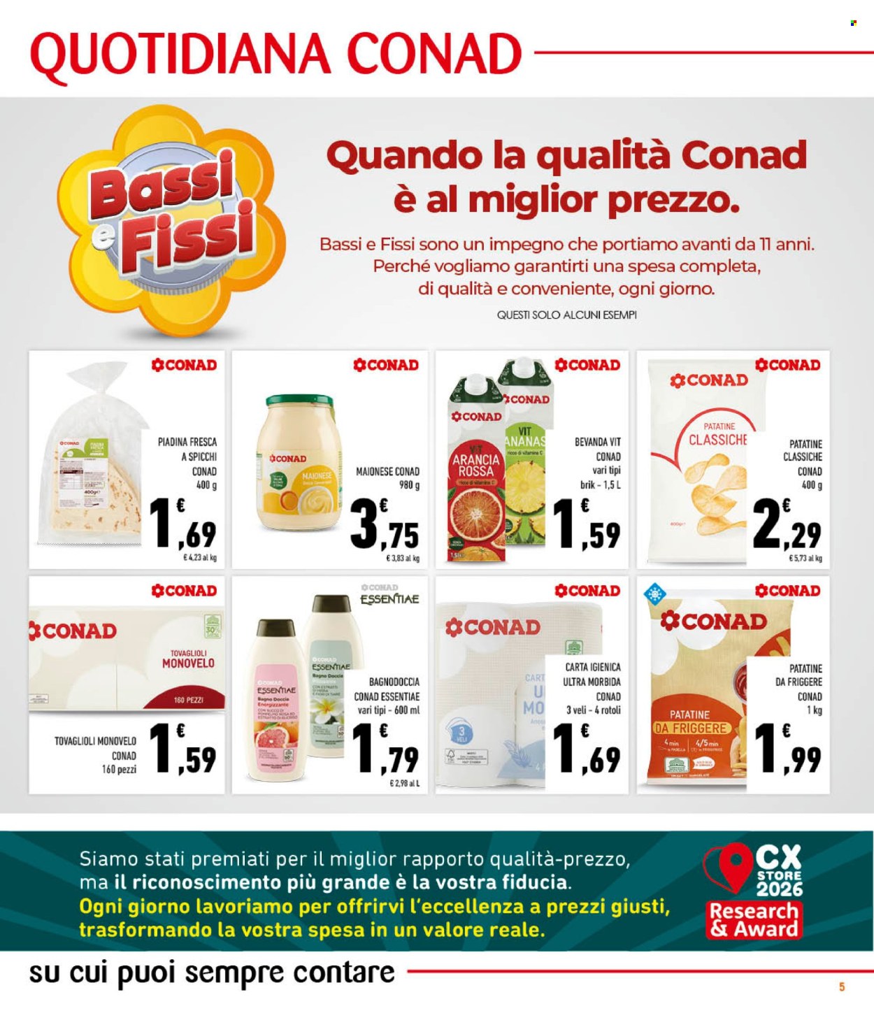 Volantino Conad - 22/7/2026 - 28/7/2026. Pagina 5