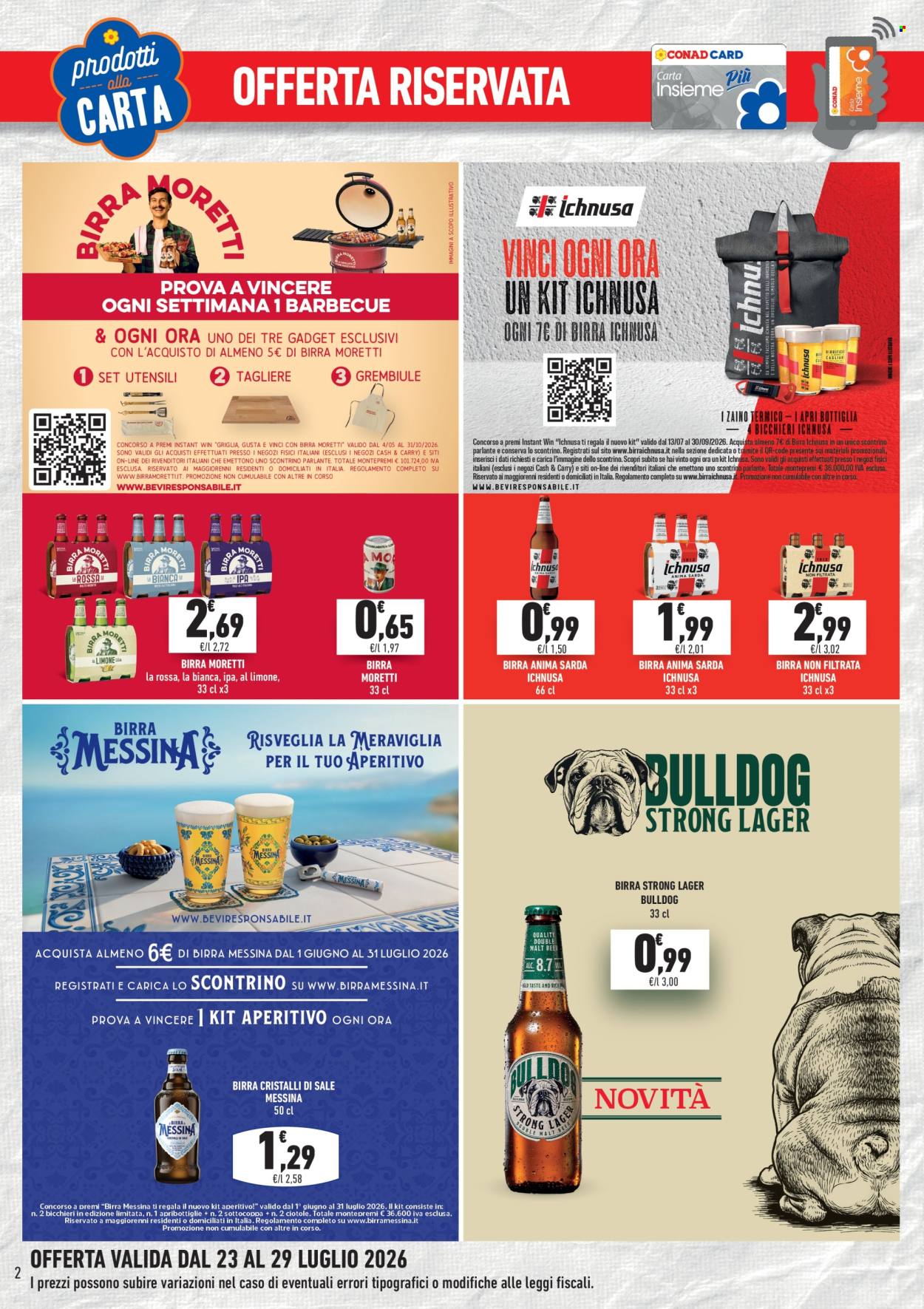 Volantino Conad Superstore - 23/7/2026 - 29/7/2026. Pagina 2