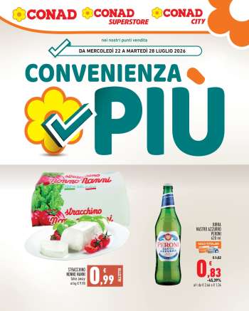 Volantino Conad - 22/7/2026 - 28/7/2026.