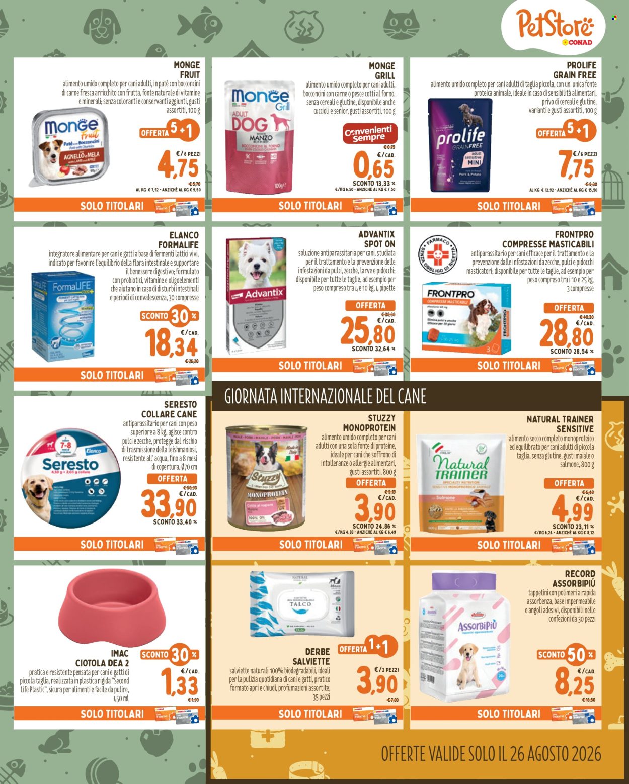 Leták Pet Store Conad - 30.7.2026 - 9.9.2026. Strana 3