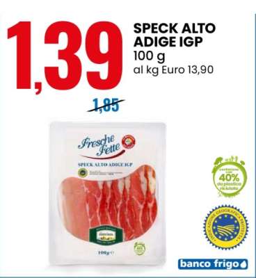 Speck Alto Adige IGP