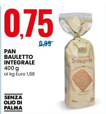 Pan bauletto integrale
