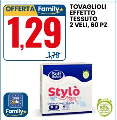 TOVAGLIOLI EFFETTO TESSUTO