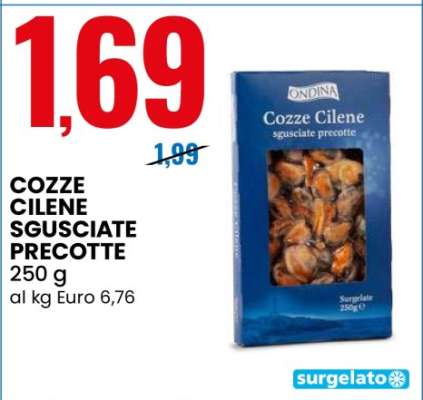 COZZE CILENE SGUSCIATE PRECOTTE
