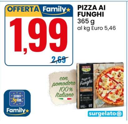 PIZZA AI FUNGHI