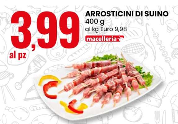 Arrosticini di Suino