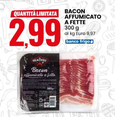 BACON AFFUMICATO A FETTE