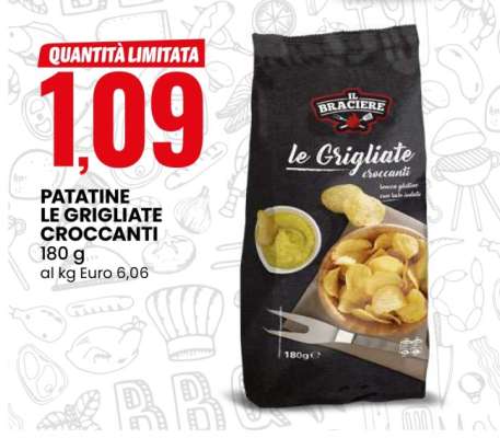 PATATINE 'LE GRIGLIATE CROCCANTI'