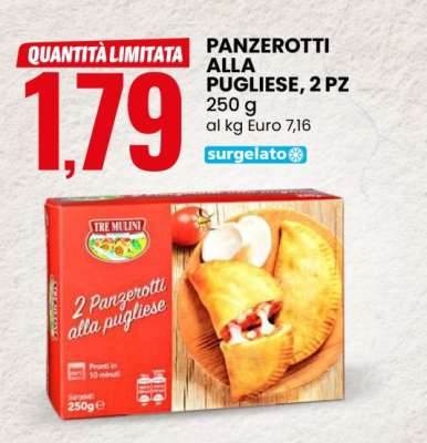 PANZEROTTI ALLA PUGLIESE, 2 PZ