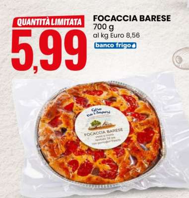 FOCACCIA BARESE