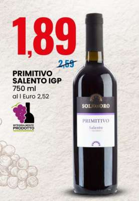 PRIMITIVO SALENTO IGP