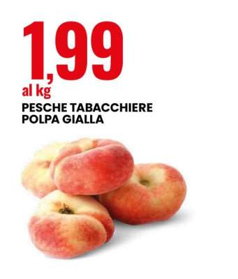 PESCHE TABACCHIERE POLPA GIALLA