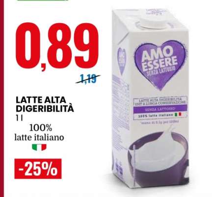 LATTE ALTA DIGERIBILITÀ