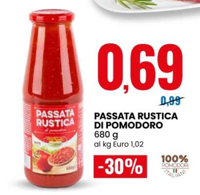 PASSATA RUSTICA DI POMODORO