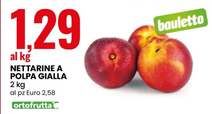 Nettarine A Polpa Gialla