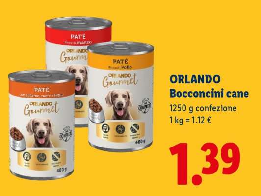 ORLANDO Bocconcini cane