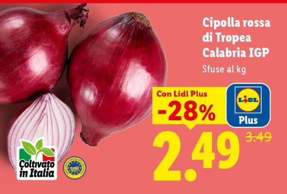 Cipolla Rossa di Tropea Calabria IGP