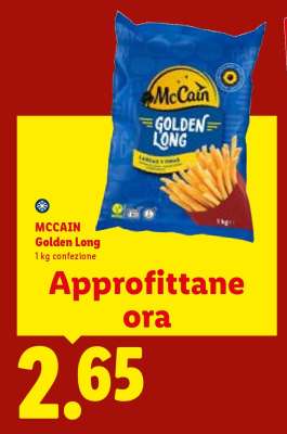 MCCAIN Golden Long