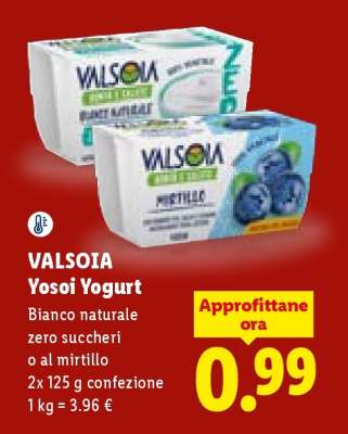 Valsoia Yosoi Yogurt
