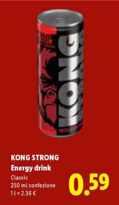 Kong Strong Energy Drink