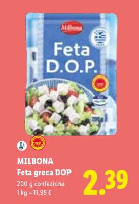 Milbona Feta greca DOP