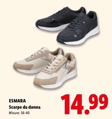ESMARA Scarpe da donna