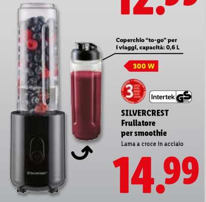 SILVERCREST Frullatore per smoothie