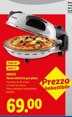 Ariete Forno elettrico per pizza