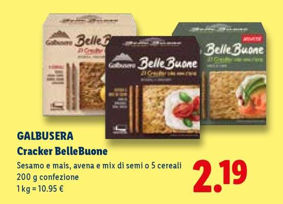 GALBUSERA Cracker BelleBuone