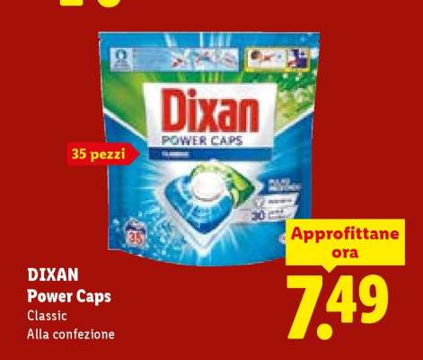 Dixan Power Caps
