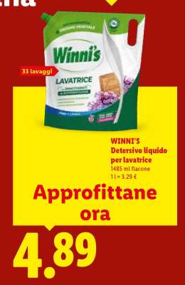 Winni's Detersivo liquido per lavatrice