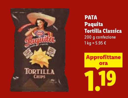 Pata Paquita Tortilla Classica