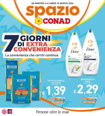 Volantino Conad - 4/8/2026 - 10/8/2026.