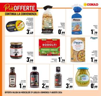 Volantino Conad - 29/7/2026 - 9/8/2026.