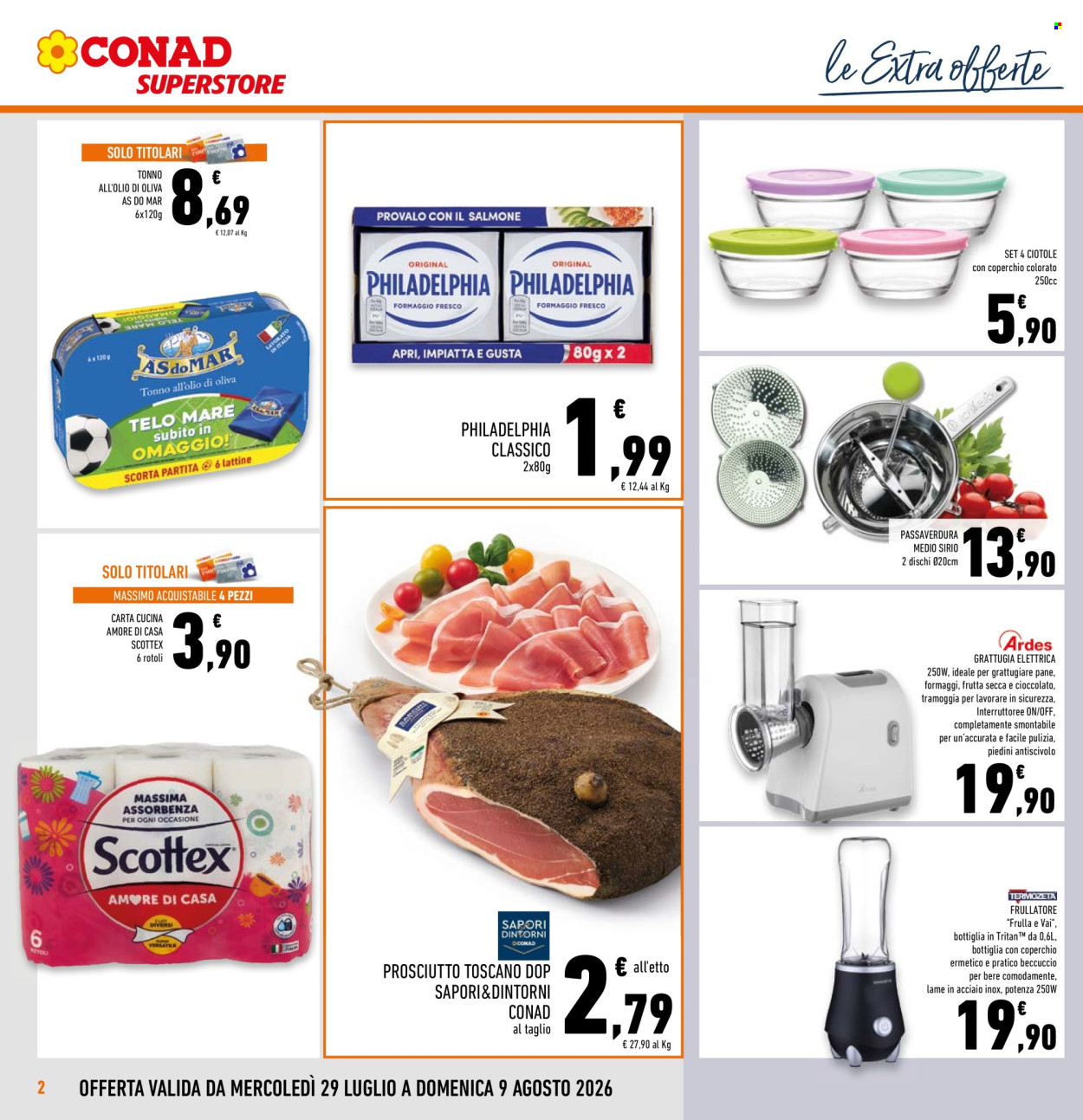 Volantino Conad Superstore - 29/7/2026 - 9/8/2026. Pagina 2