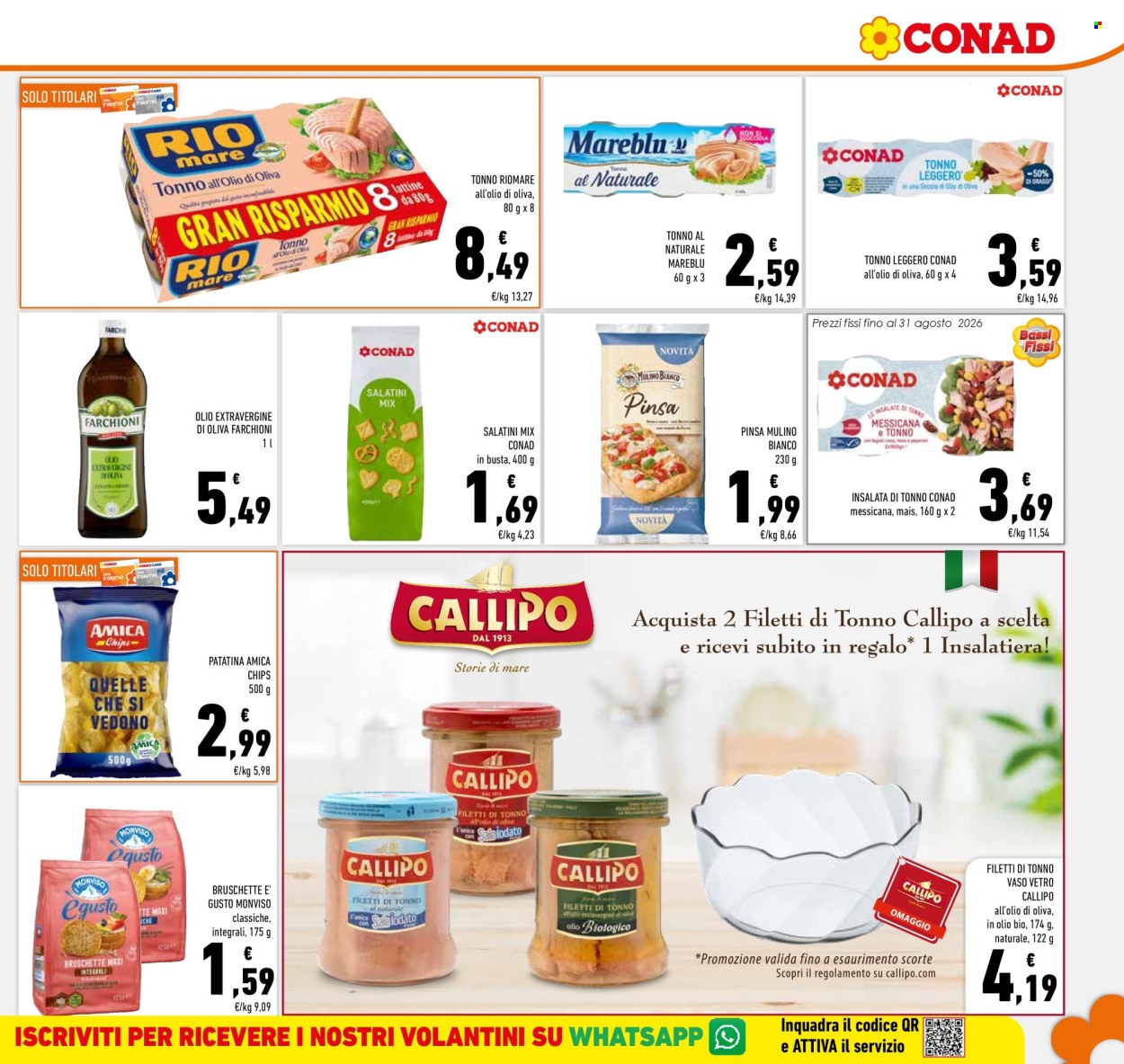 Volantino Conad - 29/7/2026 - 11/8/2026. Pagina 23